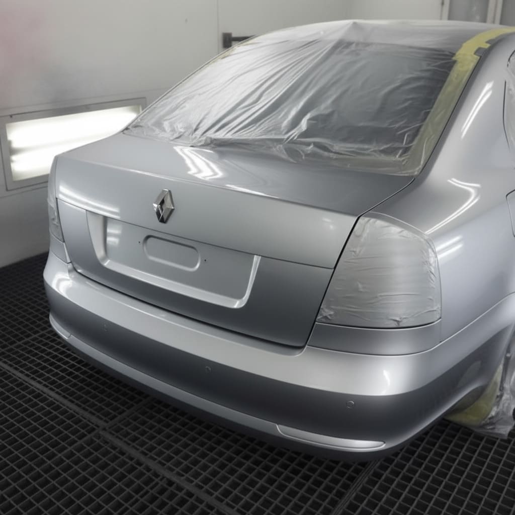 покраска крышки багажника машины